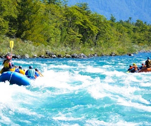 Rafting in the Petrohue River